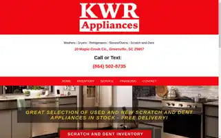 Kwrappliances.com Screenshot 2024-05-16 04:58:38