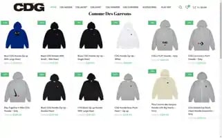 Commedesgarcons.live Screenshot 2024-05-26 18:00:56