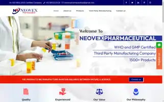 Neovexpharmaceutical.com Screenshot 2024-05-24 14:04:40