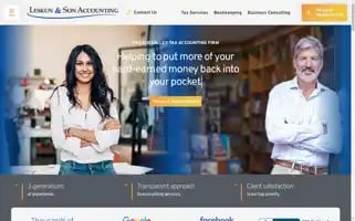 Leskunaccounting.com Screenshot 2024-07-07 04:53:00