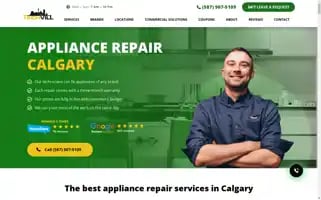 Techvillappliancerepair.ca Screenshot 2024-06-30 22:26:32