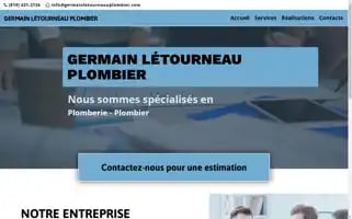 Germainletourneauplombier.com Screenshot 2024-04-17 05:55:14