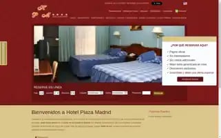 Plazamadridhotel.com Screenshot 2024-04-18 05:49:55