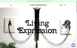 Shoplivingexpression.com Screenshot 2024-04-14 17:45:57