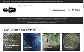 Thesapphiregallery.store Screenshot 2024-05-03 21:18:19