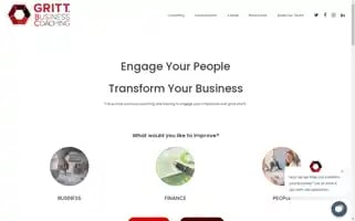 Grittbusinesscoaching.com Screenshot 2024-07-05 13:06:32