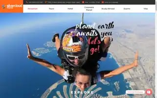 Silvercloudtravelsng.com Screenshot 2024-04-26 17:47:37