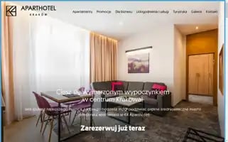 K4aparthotel.pl Screenshot 2024-04-22 10:56:03