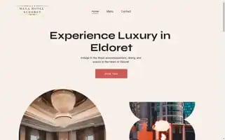 Mayahoteleldoret.com Screenshot 2024-04-26 05:07:24