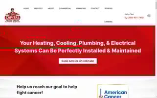 Capitalheatingandcooling.com Screenshot 2024-07-04 04:55:05