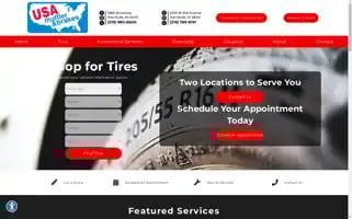 Usamufflersandbrakes.com Screenshot 2024-05-14 19:29:03