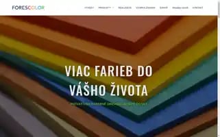 Forescolor.sk Screenshot 2024-06-15 21:33:40
