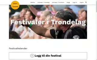 Festivaldestinationtrondelag.no Screenshot 2024-04-23 10:57:58