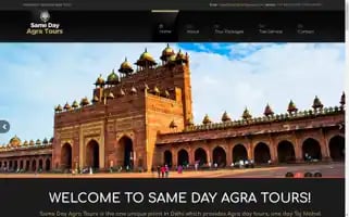 Samedayagratours.in Screenshot 2024-04-18 04:46:28