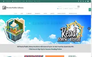 Peoriapubliclibrary.org Screenshot 2024-07-03 14:50:58