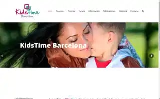 Kidstimebarcelona.org Screenshot 2024-07-04 18:38:00