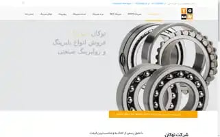 Tokan-bearing.ir Screenshot 2024-07-08 08:47:17