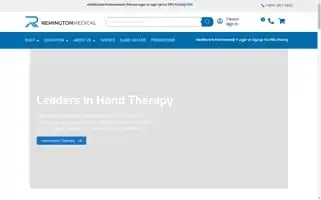 Remingtonmedical.com Screenshot 2024-06-11 09:29:40