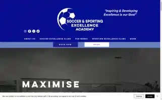Soccerexcellence.co.uk Screenshot 2024-06-29 11:22:35