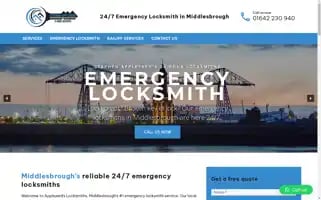 Appleyardlocksmiths.co.uk Screenshot 2024-06-17 13:52:10