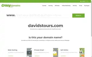 Davidstours.com Screenshot 2024-04-25 16:36:08