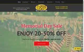 Nicefurnitureplace.com Screenshot 2024-05-13 03:43:14