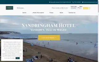Sandringhamhotel.co.uk Screenshot 2024-04-17 17:50:18