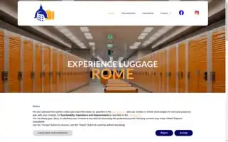 Experienceluggagerome.com Screenshot 2024-04-15 13:57:24