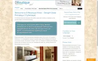 Dboutiquehotel.com Screenshot 2024-04-26 05:14:46