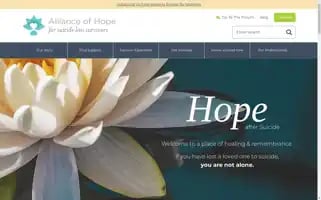 Allianceofhope.org Screenshot 2024-07-04 08:17:42