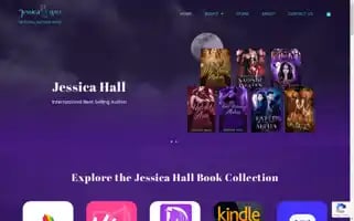 Jessicahallauthor.com Screenshot 2024-05-21 12:11:23