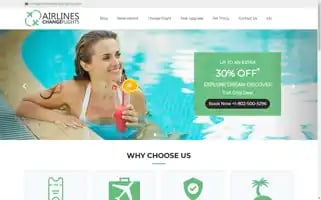 Airlineschangeflights.com Screenshot 2024-04-17 04:28:11