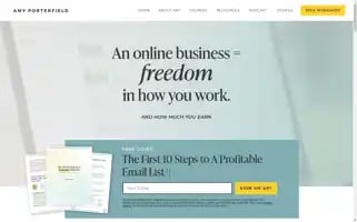 Amyporterfield.com Screenshot 2024-07-01 20:15:42