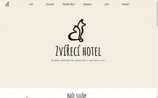 Zvirecihotelcb.cz Screenshot 2024-04-18 15:23:02