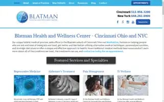 Blatmanhealthandwellness.com Screenshot 2024-06-11 19:46:54
