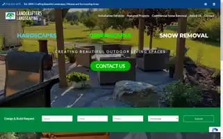 Landcraftersdesign.com Screenshot 2024-07-06 08:39:05