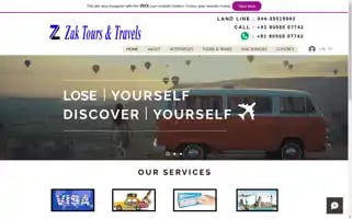 Zaktours.com Screenshot 2024-04-17 16:09:41