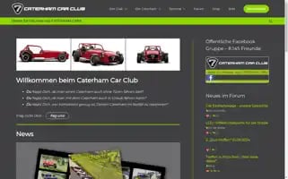 Caterhamcar.club Screenshot 2024-07-08 09:32:33