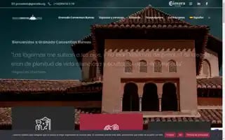 Granadaconventionbureau.org Screenshot 2024-07-02 11:33:53