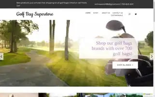 Golfbagsuperstore.com Screenshot 2024-05-09 22:21:22
