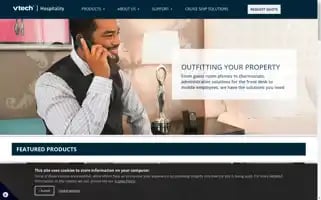 Vtechhotelphones.com Screenshot 2024-04-19 11:40:58