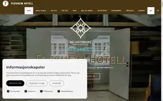 Fossheimhotel.no Screenshot 2024-04-15 16:32:23