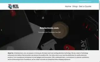 Betelectronic.com Screenshot 2024-05-28 10:23:25