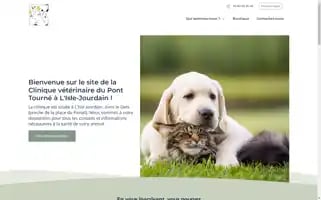 Cliniqueveterinairedupont-tourne.fr Screenshot 2024-04-17 18:56:21