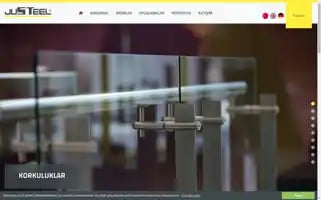 Justeel.com Screenshot 2024-07-05 06:24:46