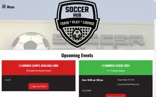 Soccerhubaustin.com Screenshot 2024-05-16 18:01:17