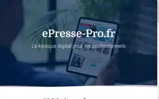 Epresse-pro.fr Screenshot 2024-07-07 18:31:55