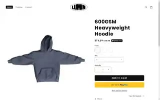 Shoplumin.com Screenshot 2024-04-25 20:01:45