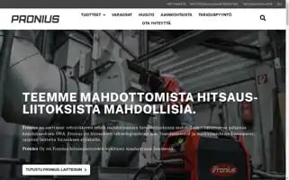 Pronius.fi Screenshot 2024-07-08 08:27:35