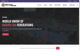 Wukf-karate.org Screenshot 2024-06-26 14:04:15